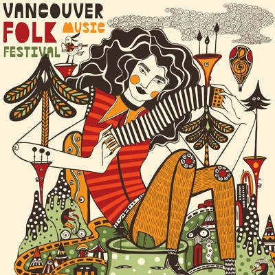 Ola Volo Food Festival Poster, Festival Poster Design, Folk Music Festival, Folk Illustration, Music Festival Poster, Music Poster Design, Folk Design, Folk Festival, Film Design