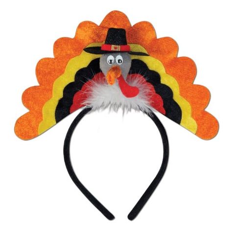 Turkey Trot Costume, Turkey Headband, Thanksgiving Play, Thanksgiving Headbands, Turkey Costume, Thanksgiving Hat, Thanksgiving Party Ideas, Turkey Hat, Pilgrim Hat