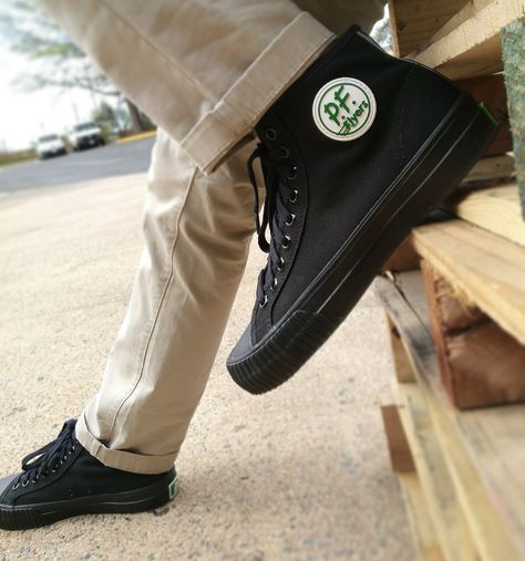 [WDYWT] PF Flyers: shoes guaranteed to make a kid run faster and jump higher Black Outfit Edgy, Jump Higher, Pf Flyers, Sneakerhead Fashion, Run Faster, Sneaker Lovers, Outfits With Converse, Kids Running, High Jump