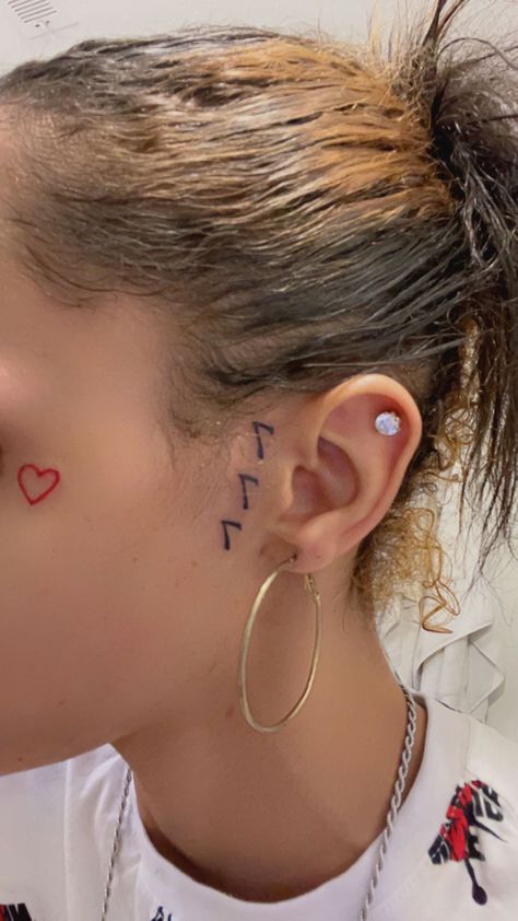 Tattoos for women #facetattoo #heart #777 #lucky #angelnumbers #tattooideas 777 Tattoo, Face Tattoos For Women, Stomach Tattoos Women, Stomach Tattoos, Face Tattoos, Heart Face, Face Tattoo, Only Girl, Tattoo Placement