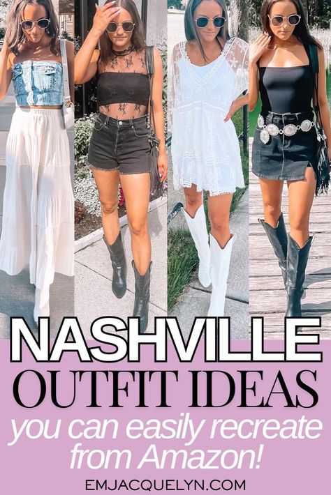 Get inspired with Nashville Outfit Ideas for the trendy traveler. Whether you're visiting music venues or exploring local shops, know What To Wear In Nashville to feel stylish and comfortable. Check out these Women's Fashion finds from Amazon Fashion to build a versatile wardrobe that's perfect for your next Nashville adventure. Nashville Western Outfits, What To Wear In Nashville, Nashville Outfit Ideas, Nashville Outfit, Nashville Outfits, Honky Tonk, Amazon Beauty Products, Versatile Outfits, Travel Wardrobe