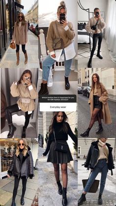 Business Casual Outfit, Stylish Winter Outfits, Europe Outfits, Winter Fashion Outfits Casual, Hiking Fashion, Trendy Fall Outfits, Stylish Work Outfits, Looks Black, Outfit Winter