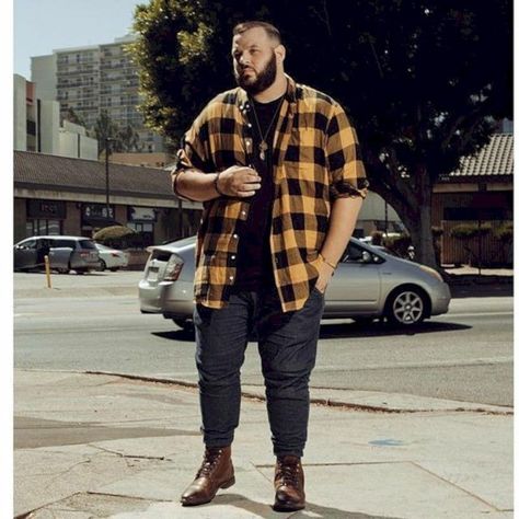 Plus Size Man Fashion, Chubby Men Fashion, Large Men Fashion, Outfits For Big Men, Mens Plus Size Fashion, Fat Guy Fashion, Large Mens Fashion, Plus Size Mens Fashion, Plus Size Mens Clothing