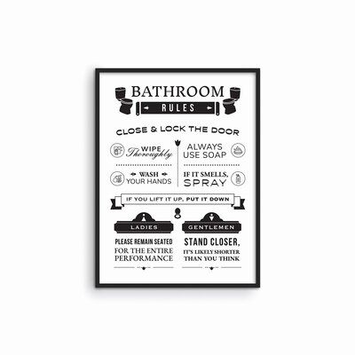 Bathroom Signs Funny, Bathroom Etiquette, Funny Toilet Signs, Art Toilet, Restroom Signs, Haus And Hues, Toilet Signs, Cloakroom Toilet, Toilet Rules