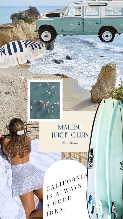 Aesthetic Summer Collage, California Collage, Summer Collage, Summer California, Travel Collage, California Vibe, California Summer, Moodboard Aesthetic, Malibu Barbie