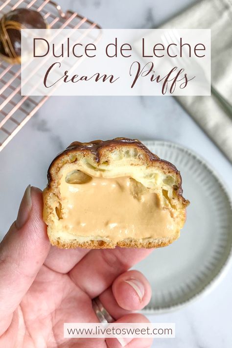 Fancy Cream Puffs, Choux Filling Ideas, Flavored Cream Puffs, Cream Puff Flavor Ideas, Fun Baking Projects, Cream Puff Fillings, Cream Puff Filling Ideas, Cream Puffs Recipe Filling, Cream Puffs Filling