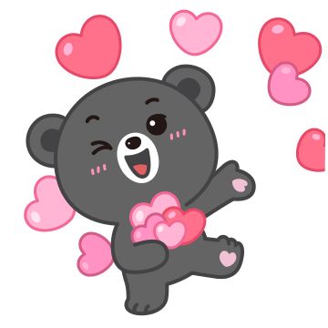 Calin Gif, Animated Smiley Faces, Kiss Emoji, Bear Gif, Animated Heart, Film Characters, Animated Emoticons, Good Morning Funny Pictures, I Love You Gif