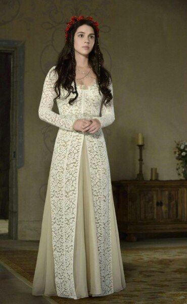 Reign Outfits, Reign Costumes, Gaun Abad Pertengahan, Reign Mary, Reign Fashion, Reign Dresses, Mary Dress, Queen Of Scots, Mary Stuart