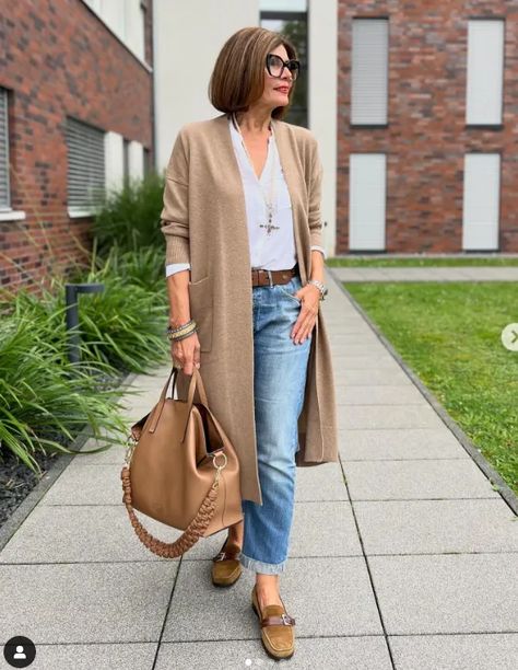 40+ Outfit Ideas With Jeans For Women Over 40 - Nada Manley - Fun with Fashion Over 40 Jeans For Women Over 40, Outfit Ideas With Jeans, Coordinated Outfits, Coordinates Outfits, Time After Time, It's Okay, Jeans For Women, Fashion Over 40, Fashion Over 50