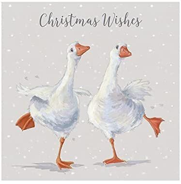 Luxury Christmas Cards, Dancing On Ice, Charity Christmas Cards, Wrendale Designs, Boxed Christmas Cards, Good Luck Cards, Merry Christmas Card Greetings, Christmas Card Art, Christmas Illustrations