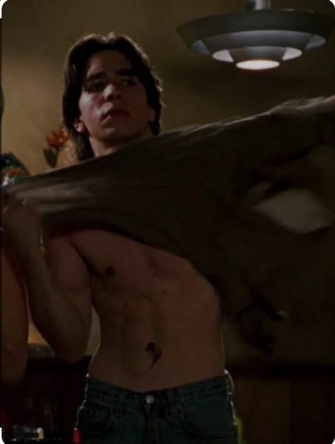 Justin Long 90s, Darry Jeepers Creepers, Justin Long Jeepers Creepers, Accepted Movie, Jeepers Creepers Tattoo, Darry Jenner, Justin Weaver, Scary Movie 3, 2000s Boys