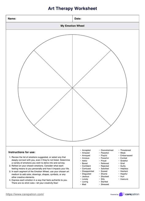 Art Therapy Worksheets & Example | Free PDF Download Personal Coat Of Arms, Medical Scribe, Anger Worksheets, Letter Of Gratitude, Psychology Resources, Counseling Games, Soap Note, Emotions Wheel, Expressing Emotions