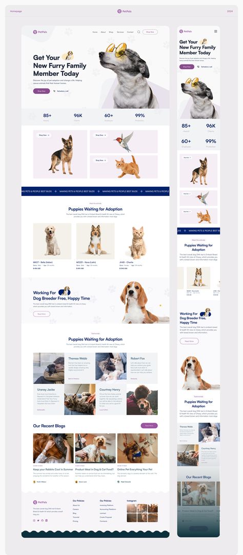 Pet shop e-commerce website design :: Behance Pet Shop Website Design, Pet Website Design, About Us Web Design, E Commerce Web Design, Animal Website, Personal Brand Website, Pet Websites, Hospital Website, About Us Page Design