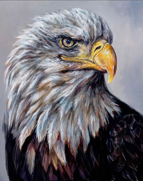 My acrylic painting | My first eagle painting, I think i am done,  | Facebook Eagle Painting Acrylic, Bald Eagle Tattoos, Eagle Symbol, Eagle Painting, Eagle Tattoos, Eagle Art, Goth Nails, I Am Done, Art Crafts