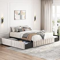 Full Size Upholstered Bed, Bed Frame Upholstered, Upholstered Storage Bed, Bed Frame With Drawers, Bed Platform, Full Bed Frame, Platform Bed With Storage, King Bed Frame, Queen Bed Frame