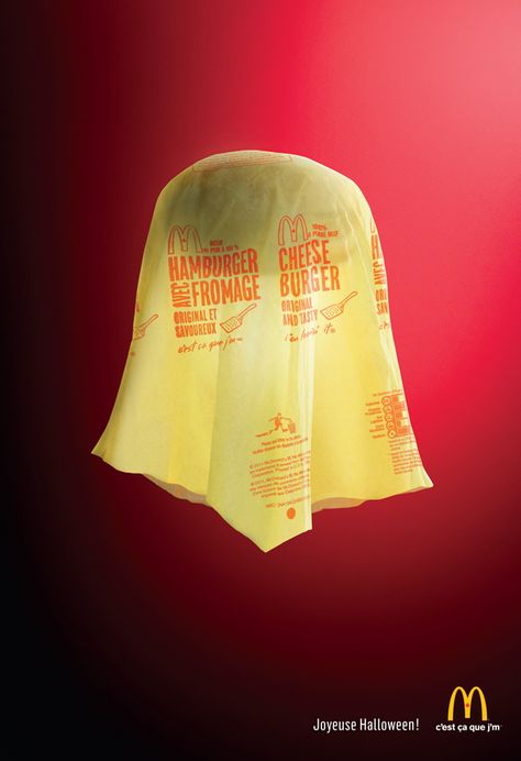 Mcdonalds Halloween, Halloween Social, Clever Advertising, Halloween Post, Protest Posters, 광고 디자인, Creative Advertising Design, Commercial Ads, Publicidad Creativa