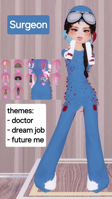 Di Photographer Outfit, Dream Job Theme Dti Outfit, Nurse Dti Outfit, Doctor Dti Ideas, Dress To Impress Roblox Game Outfit Ideas Theme Futuristic Elegance, Dress To Impress Roblox Game Outfits Theme Photographer, Dress To Impress Outfits Roblox Game Theme Doctor, Surgeon Dress To Impress, Dti Outfits Theme Doctor