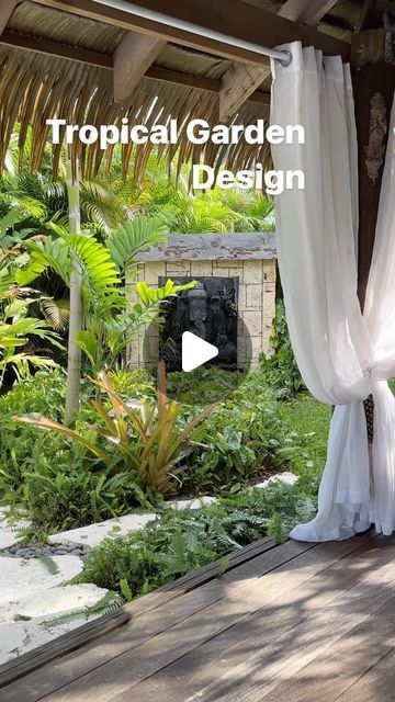 Matthew Giampietro Garden Design on Instagram: "Creating a tropical garden in South Florida
.
.
.
.
.
#landscaping #landscapedesign #backyard #garden #tropical #palm #trees #plants #design #color #style #home #southflorida #miami" Garden Tropical, Florida Landscaping, Tropical Palm Trees, Tropical Palm, Tropical Garden, Backyard Ideas, Style Home, South Florida, Design Color