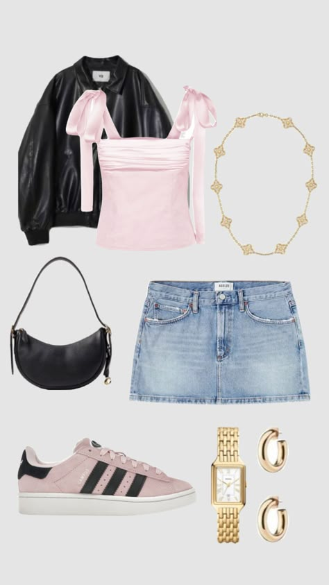 #outfitinspo Pink Going Out Outfits, Out Outfits, Stockholm Fashion, Cute Everyday Outfits, Going Out Outfits, Cute Summer Outfits, Summer Fashion Outfits, Lookbook Outfits, Polyvore Outfits