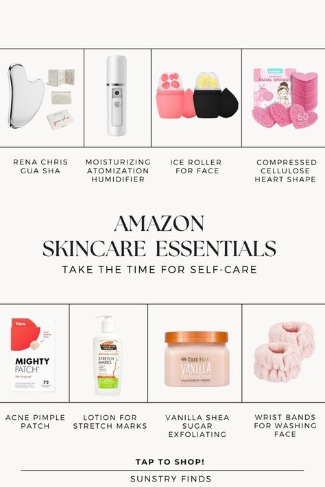 Get yours now link is in bio Skincare Must Haves, Amazon Skincare, Just Girly Things Humor, Facial Sponges, Band Patches, Products Review, Ice Roller, Exfoliate Face, Amazon Storefront