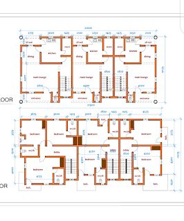 Braids Haircut, Residential Building Plan, Duplex Floor Plans, Bungalow Floor Plans, Modern Floor Plans, Duplex Design, Duplex House Plans, Site Analysis, Gardens Design