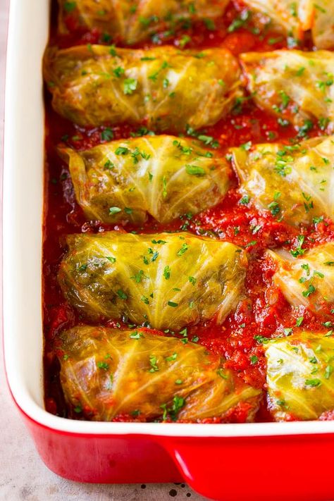 Best Cabbage Rolls Recipe, Stuffed Cabbage Recipe, Stuffed Cabbage Rolls Recipe, Recipes Pastry, Recipes Cabbage, Pastry Dinner, Baked Cabbage, Stuffed Cabbage Rolls, Cabbage Rolls Recipe