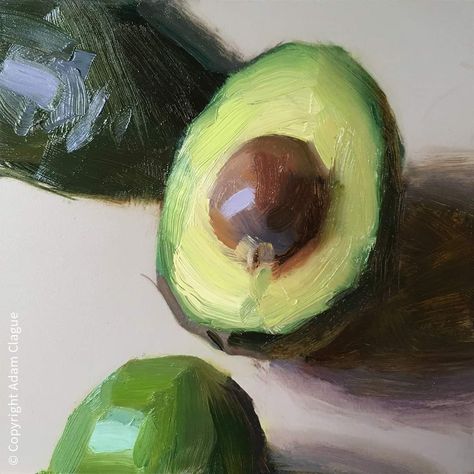 Still Life Arrangements, Avocado Art, Shop Artwork, My Live, Art Painting Gallery, Fruit Painting, Impressionism Painting, Surrealism Painting, Textured Canvas Art