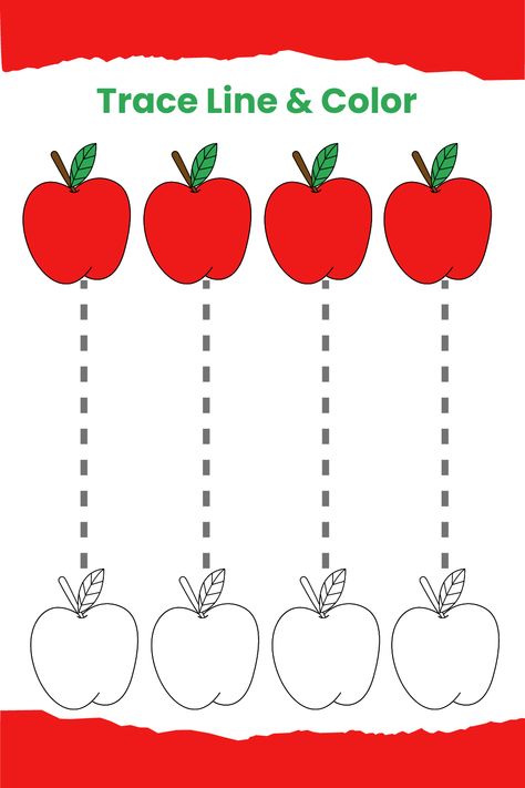 Free tracing worksheets for preschool and kindergarten kids working on Fine Motor control skillsKids will do practice that how to trace Standing Lines and Color objectsThese tracing lines worksheets are perfect for kids who are beginning to write letters and numbersThese colorful worksheets has been designed for kindergarten preschool kids to practice training Standing or Vertical lines with funStanding line start from upgoes downStanding lines are known as vertical lines. Worksheet For Standing Line, Holiday Homework For Nursery, Vertical Line Worksheets Preschool, Practice Tracing Lines, Look And Write Worksheet For Nursery, Straight Line Tracing Worksheet, Trace Lines Worksheets, Tracing Standing Lines Worksheet, Tracing Lines Worksheets Preschool Free