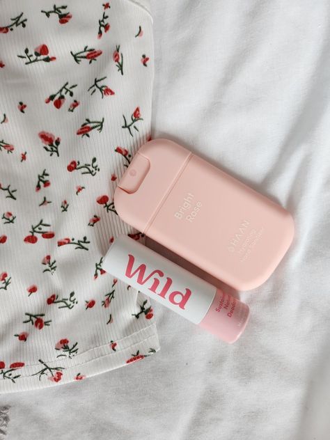 Wild deodorant in jasmine and mandarin blossom 🌸 and Haan refill rose hand sanitiser 🌹 Wild Deodorant Aesthetic, Deodorant Aesthetic, Wild Deodorant, Coquette Accessories, Teeth Aesthetic, Visual Timetable, Routine Aesthetic, Preppy School, Rosé Hands