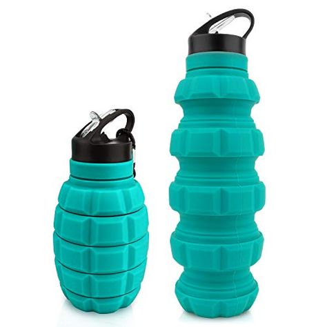 Foldable Water Bottle, Collapsible Water Bottle, Travel Water Bottle, Portable Water Bottle, Silicone Bottle, Sports Camp, Sports Water Bottle, Silicone Resin, Sports Water