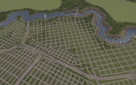 City Builder Games, City Skylines Game, Minecraft Town, City Maps Design, Urban Design Diagram, Map Layout, Urban Design Architecture, Cities Skylines, Urban Design Plan