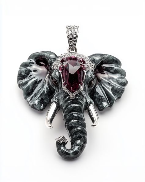 AI-Designed Elephant Pendants Elegance redefined with our AI-designed elephant brooch, adorned in radiant emeralds, rubies, and diamonds. Crafted to captivate, this statement piece merges artistry with advanced technology. Discover the future of luxury jewelry at @ochre.ai – where tradition meets innovation in high-end, sustainable designs. #AIJewelry #EmeraldBrooch #RubyJewelry #DiamondElegance #LuxuryJewelry #AIinFashion #SustainableLuxury #JewelryDesign #StatementBrooch #FineJewelry #Je... Elephant Brooch, Tiger Nails, Coat Pin, Rubies And Diamonds, Elephant Pendant, Jewellery Designer, Ruby Jewelry, Evil Eye Necklace, Wood Products