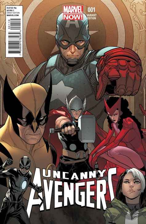 Uncanny A's Sara Pichelli, Uncanny Avengers, Avengers 1, Marvel Artwork, Avengers Comics, Bd Comics, Uncanny X-men, Marvel Comics Art, Horror Comics