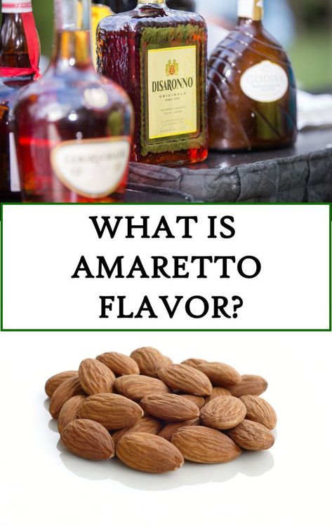 Amaretto Flavor Cocktails Amaretto, Italian Liqueur, Flavor Profiles, Savoury Dishes, Non Alcoholic, Liqueur, Cooking Tips, Sweet Treats, Almond