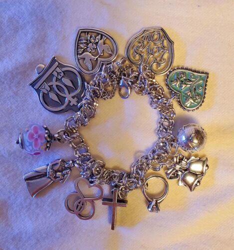 James Avery Charm Bracelet Marriage | eBay James Avery Charm Bracelet Aesthetic, James Avery Charm Bracelet Ideas, James Avery Charm, James Avery Charm Bracelet, James Avery Bracelet, Pandora Bracelet Charms Ideas, Xoxo Jewelry, Girly Bracelets, James Avery Charms