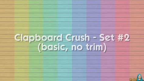 Clapboard Crush Siding Walls Set #2 Basic Sims 4 Build Mode, Corner Trim, Sims 4 Build, Side Wall, Sims Mods, The Sims 4, Wall Patterns, Wooden Walls, The Sims