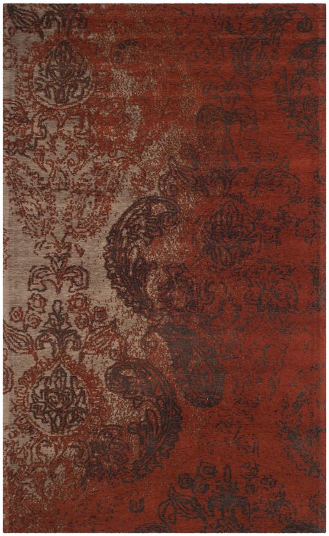 Paisley Rug, Turkish Design, Square Area Rugs, Floor Covering, Red Vintage, Traditional Rug, Brown Area Rugs, Vintage Area Rugs, Brown Rug