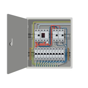 Box Illustration, Breaker Panel, Electrical Circuit, Power Wire, Control Panel, Art Tips, Vector Design, Lighting Design, Png Images