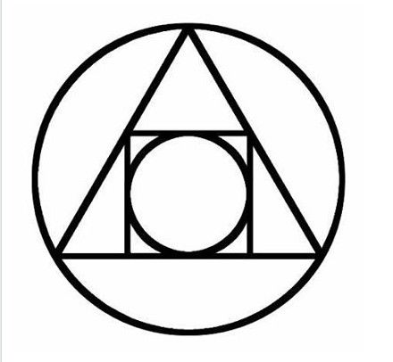 Ether- The Fifth Element (page 1)  Symbol for Ether-the Fifth Element (Element of Spirit) Air Symbol, Earth Symbols, Alchemic Symbols, Moon Symbols, Philosophers Stone, Element Symbols, Alchemy Symbols, Classical Elements, Fire Element