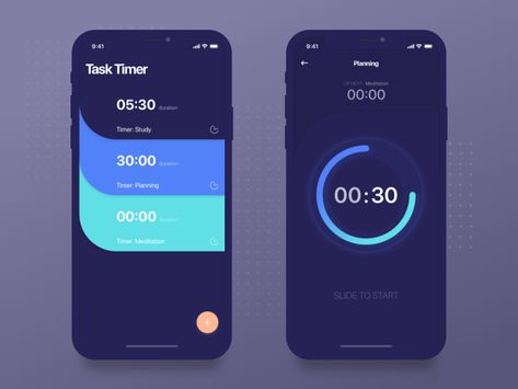 Timer App - IOS Pomodoro Timer App, Football App, Timer App, Ios App Design, Keto Diet App, Mobile App Design Inspiration, Software Apps, App Ios, Kitchen Timer