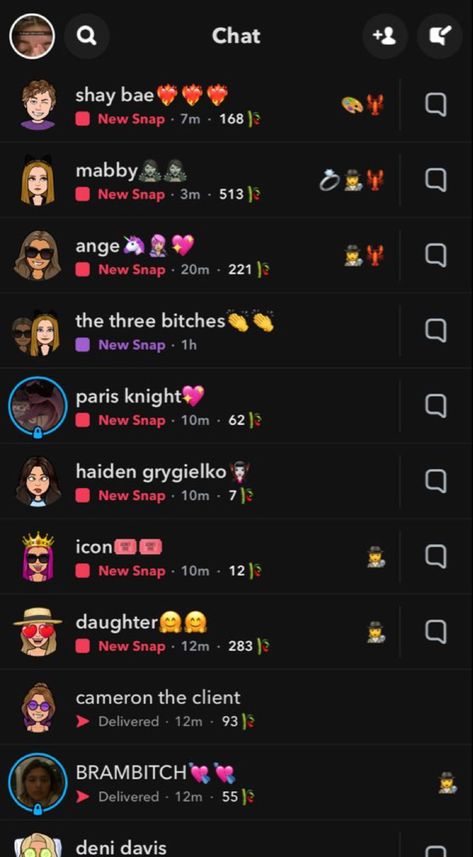Snap Recents, Snap Names, Names For Snapchat, Snapchat Best Friends, Phone Obsession, Lockscreen Iphone Quotes, Snapchat Emojis, Friend Emojis, Snapchat Avatar