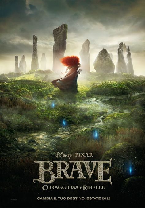 I love Merida from Brave and the overall aesthetic of the movie. Brave Movie, Brave 2012, Kelly Macdonald, Brave Merida, Kevin Mckidd, Robbie Coltrane, Billy Connolly, Craig Ferguson, Scarlett O'hara