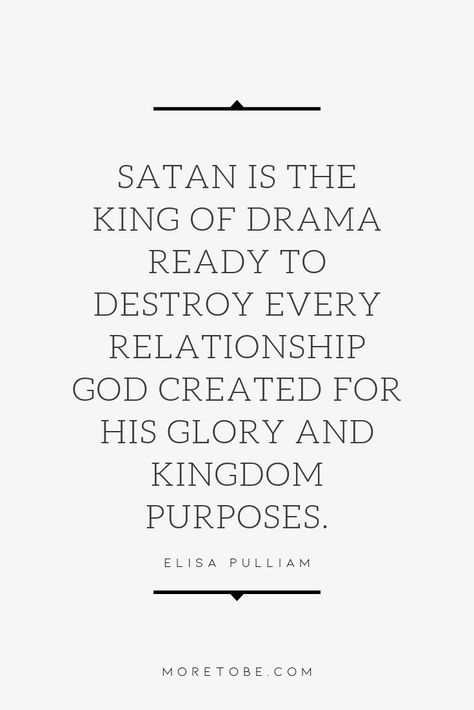 Satan is the King of Drama ready to destroy every relationship God created for His glory and kingdom purposes.  #MoreToBe #Relationships #Restoration God Restores Quotes, Relationship Restoration, Affirmations For Marriage, God Restores, Pure Of Heart, Healthier Relationship, Christian Motherhood, Encouragement For Moms, For His Glory