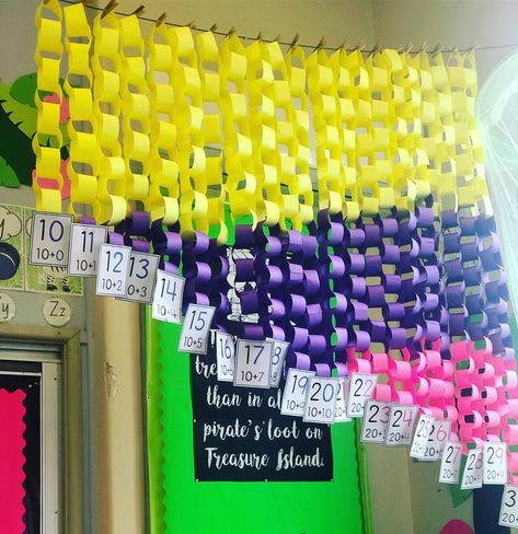 Number Paper Chains Teen Numbers Kindergarten Activities, Teen Number Activities, Number Games Kindergarten, Teaching Teen Numbers, Teen Numbers Kindergarten, Kindergarten Small Groups, Number Crafts, Teen Numbers, Activities For Kindergarten