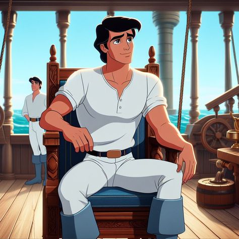 Disney Dudes, Disney Prince, Disney Fanart, Princess Pictures, Prince Eric, Disney Princes, Disney Ariel, Cartoon Man, Disney Marvel