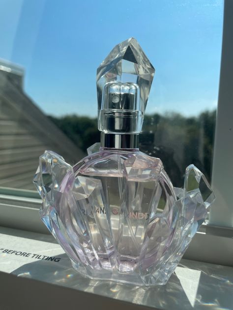 ariana grande perfume rem r.e.m beauty arianator Ariana Grande R.e.m Perfume, R.e.m Perfume, Y3k Aesthetic, Ariana Grande Makeup, Ariana Perfume, Ariana Grande Fragrance, Glass Art Products, Ariana Grande Perfume, R E M Beauty