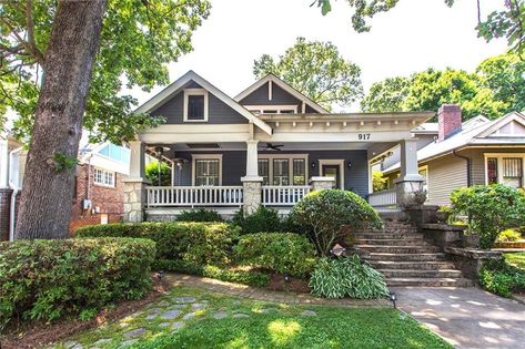 See what I found on #Zillow! https://www.zillow.com/homedetails/917-Saint-Charles-Ave-NE-Atlanta-GA-30306/35850878_zpid/ Cottage House Aesthetic, 1920 Craftsman Bungalow, Classic Front Porch, Thermador Range, Original Hardwood Floors, Cottage Mansion, Cottage House Interior, Cottage Tiny House, Bungalow Cottage