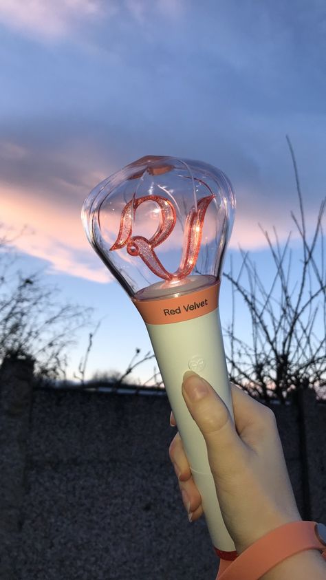 my red velvet lightstick aesthetic   cr: kokopoppy Redwallpaper Aesthetic, Red Velvet Lightstick, Lightsticks Kpop, Red Velet, Kpop Lightsticks, Lightstick Kpop, Kpop Lightstick, Velvet Aesthetic, Kpop Collection