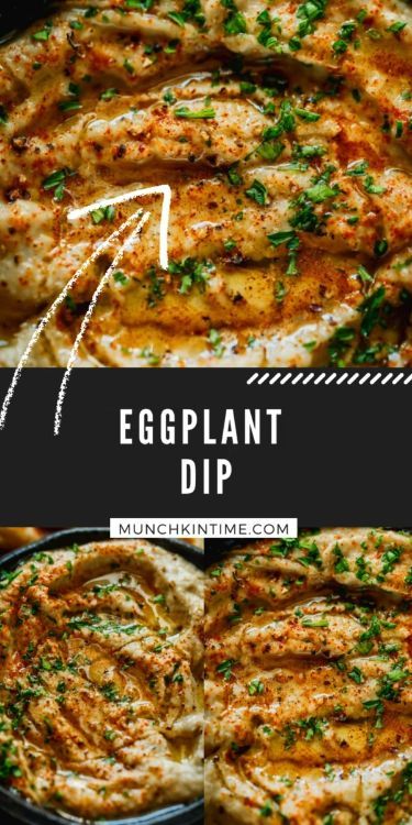 Discover the flavorful world of Eggplant Dip with this quick and easy recipe! Elevate your snacking game with this delicious #vegetarian dip that's perfect for any #party or #appetizer spread. This #Mediterranean-inspired dip is packed with #healthy ingredients and bursts of savory flavors. Try this #eggplantrecipe today for a delightful twist on your usual dips! #EggplantDip #HealthyEating #PartyFood Eggplant Appetizers, Best Baba Ganoush Recipe, Eggplant Tahini, Eggplant Dip Recipes, Eggplant Hummus, Eggplant Recipes Healthy, Baba Ganoush Recipe, Eggplant Appetizer, Munchkin Time