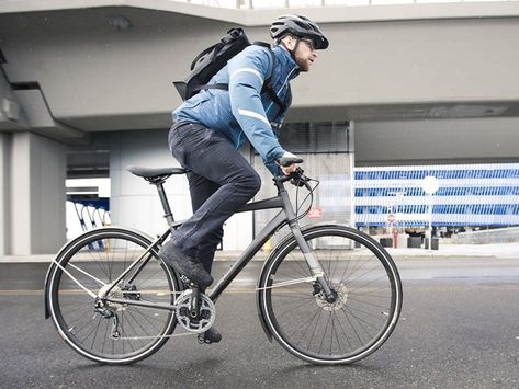 REI has its own line of hybrid bikes — after riding 500 miles on one, I'd highly recommend them to commuters Cycle To Work, Ride Along, Hybrid Bike, Bike Reviews, Commuter Bike, Bike Style, Adventure Bike, City Bike, Bike Shop